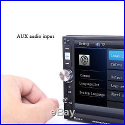 12V HD 7'' Touch Screen 2Din Auto MP3 MP5 AUX Player Bluetooth Stereo Radio Well