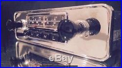 12v+/- BLAUPUNKT ESSEN Vintage Chrome Classic Car FM Radio +MP3 1 YEAR WARRANTY