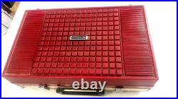 #160 Sanyo g-1219-3 portable Radio/ Portable Phono Player JAPAN 250v for parts