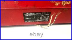 #160 Sanyo g-1219-3 portable Radio/ Portable Phono Player JAPAN 250v for parts