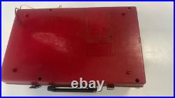 #160 Sanyo g-1219-3 portable Radio/ Portable Phono Player JAPAN 250v for parts