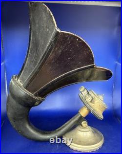 1920's English Amplion Horn Radio Speaker Wood Bell Restoration or Parts