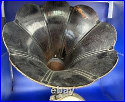 1920's English Amplion Horn Radio Speaker Wood Bell Restoration or Parts