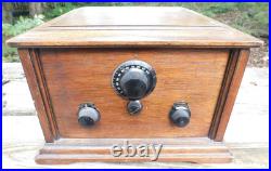 1920's Magnavox T. R. F. Model J Radio (Untested-for Parts)