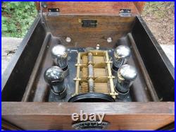 1920's Magnavox T. R. F. Model J Radio (Untested-for Parts)