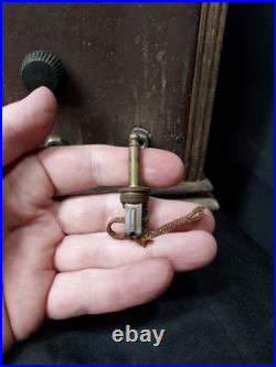 1920s Wooden Tube Radio Receiver Regenerative For Parts Or Restoration