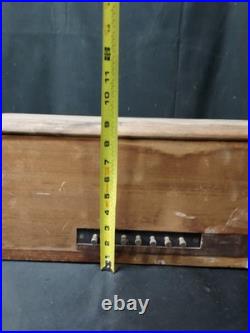 1920s Wooden Tube Radio Receiver Regenerative For Parts Or Restoration