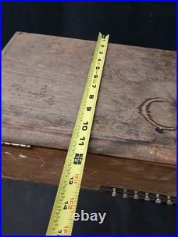 1920s Wooden Tube Radio Receiver Regenerative For Parts Or Restoration