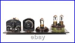 1922 Atwater Kent Model 4 Radio On Reinhard Style Breadboard Works