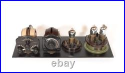 1922 Atwater Kent Model 4 Radio On Reinhard Style Breadboard Works