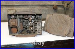 1930's VINTAGE PHILCO CAR RADIO WITH SPEAKER, PARTS ONLY