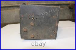 1930's VINTAGE PHILCO CAR RADIO WITH SPEAKER, PARTS ONLY