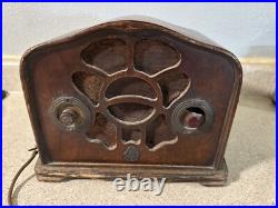 1934 EMERSON Model 32 TABLETOP VINTAGE TUBE RADIO For Parts