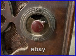 1934 EMERSON Model 32 TABLETOP VINTAGE TUBE RADIO For Parts