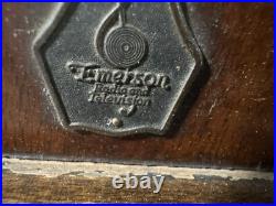 1934 EMERSON Model 32 TABLETOP VINTAGE TUBE RADIO For Parts