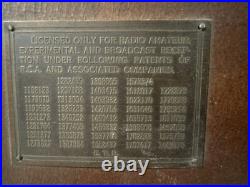 1934 EMERSON Model 32 TABLETOP VINTAGE TUBE RADIO For Parts