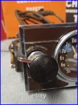 1937 CHEVROLET DELUXE SUPERHETERODYNE RADIO HEAD 1930s 1938 GM MASTER 37 CHEVY