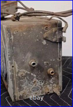 1937 CHEVROLET PHILCO RADIO HEAD & SPEAKER MODEL 826 1930s