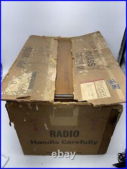 1940 MONTGOMERY WARDS AIRLINE MODEL 62-469 With Original Box. For Parts