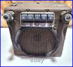 1949 Buick Push Button AM Radio 980782 VINTAGE TUBED 48 50 SONOMATIC FOR PARTS