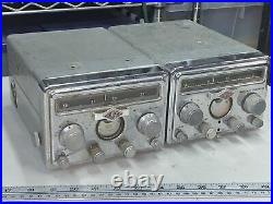 1950s Gonset G-66B Receiver G-77A Transmitter Vintage Ham Radio for Parts/Repair