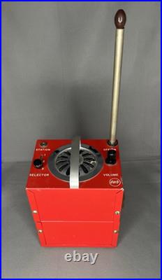 1950s Vintage DARB Holiday Bicycle Radio Portable Tube Radio Parts/Repair