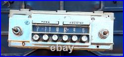 1957 Ford Thunderbird Wonder Bar Radio AM Original for parts untested