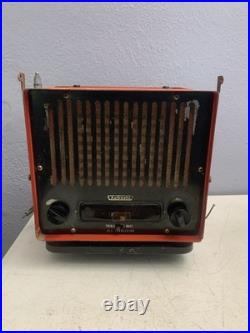 1960's Automatic Tractor Fender Mount Radio Vintage Antique For Parts