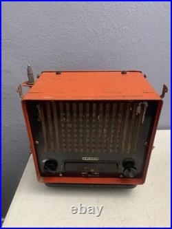 1960's Automatic Tractor Fender Mount Radio Vintage Antique For Parts