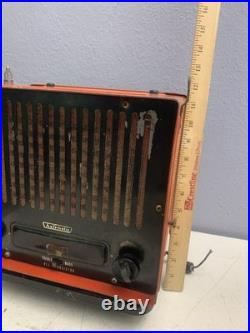 1960's Automatic Tractor Fender Mount Radio Vintage Antique For Parts