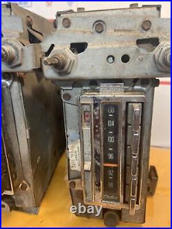1964-67 Corvette AM-FM Radio Core For parts or repair X2 Part # 7285155