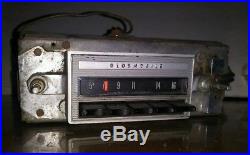 1964 Oldsmobile AM Radio Stereo Head Unit 64 1965 olds 442 VINTAGE DELCO 7291063