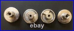 1967 Corvette C2 Vintage Heater & Radio Knobs Original Oem Parts Set Of 4