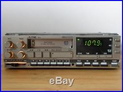 1980s VINTAGE ALPINE 7138L LW-MW-FM RADIO-CASSETTE DECK + CRADLE BRACKET