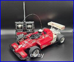 1988 VINTAGE TYCO Indy Turbo Danny Sullivan #4 Radio Control R/C CAR FOR PARTS