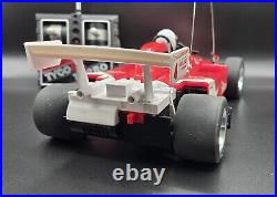 1988 VINTAGE TYCO Indy Turbo Danny Sullivan #4 Radio Control R/C CAR FOR PARTS