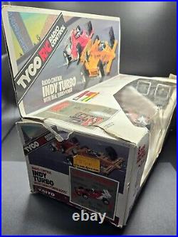 1988 VINTAGE TYCO Indy Turbo Danny Sullivan #4 Radio Control R/C CAR FOR PARTS