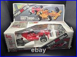 1988 VINTAGE TYCO Indy Turbo Danny Sullivan #4 Radio Control R/C CAR FOR PARTS