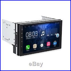 2 Din Capacitive Screen Car GPS Nav Stereo Quad-core Wifi DVR FM/AM Radio Player