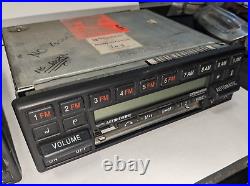 2x Vintage Becker Grand Prix 1480 Cassette Radio Mercedes W123 W124 R107 PARTS