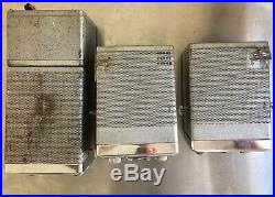 3 Vintage GONSET Ham Radio Items G-66 G-66B and G-77 Parts only