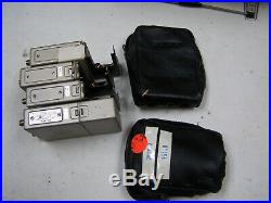 4pcs PARTS Vintage Sony WRT-27A 33 UHF Synthesized Wireless mic Transmitters