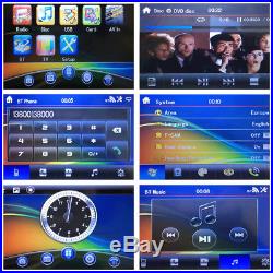 6.2 2DIN Car Dash DVD Player Radio Stereo Bluetooth MP5 NA GPS Navigation Map