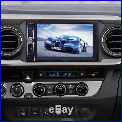 6.6 Double 2DIN Car MP5 MP3 Player Bluetooth Touch USB FM Stereo Radio + Camera