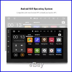 7 2DIN HD Android 6.0 Car Stereo Quad Core WIFI GPS Nav Radio Video MP5 Player