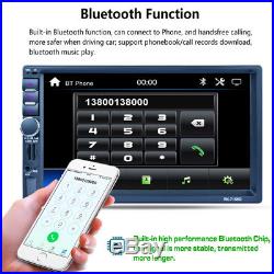 7 2DIN HD Bluetooth Car Dash MP5 Player GPS Navigation Audio Radio Spiffy