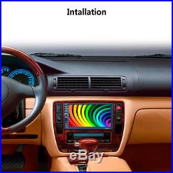 7 2Din Car Dash MP5 Player Bluetooth GPS Navigation Radio Stereo RDS +Free Map