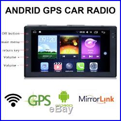 7'' Android 6.0 Double DIN Car Navi Sat Stereo Radio Wifi Player with GPS Antenna