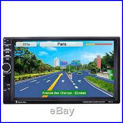 7''HD Bluetooth Touch Screen Car Stereo Radio 2DIN FM/MP5/USB/AUX GPS Navigation