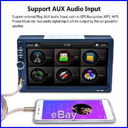 7 TFT Screen Auto Car MP5/MP3 Radio Player Bluetooth 7-color Button Backlight